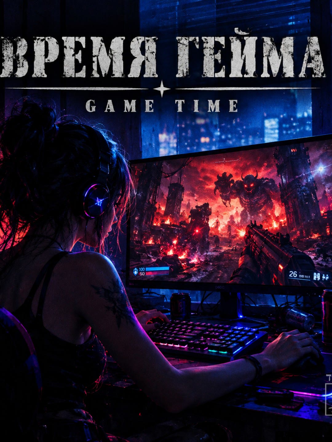 Обложка трека Game Time | Время гейма (t.A.T.u. Style)